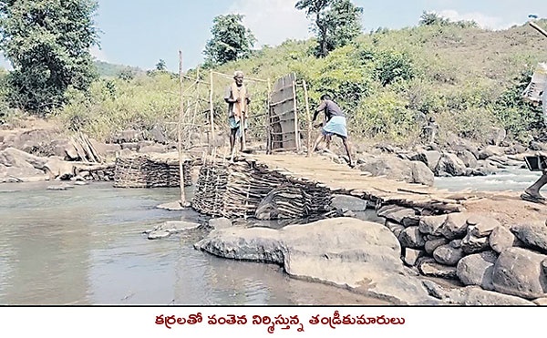 odisha driver build bridge on river