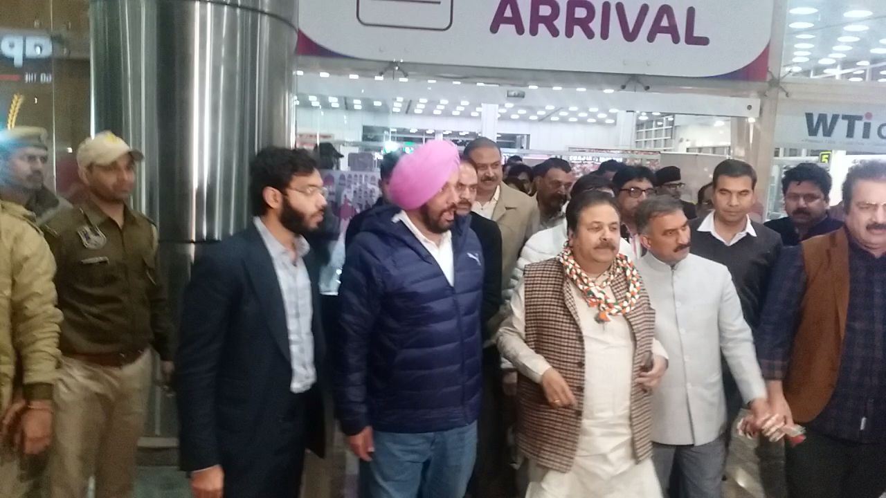 Himachal CM Sukhvinder Singh Sukhu reached Jaipur