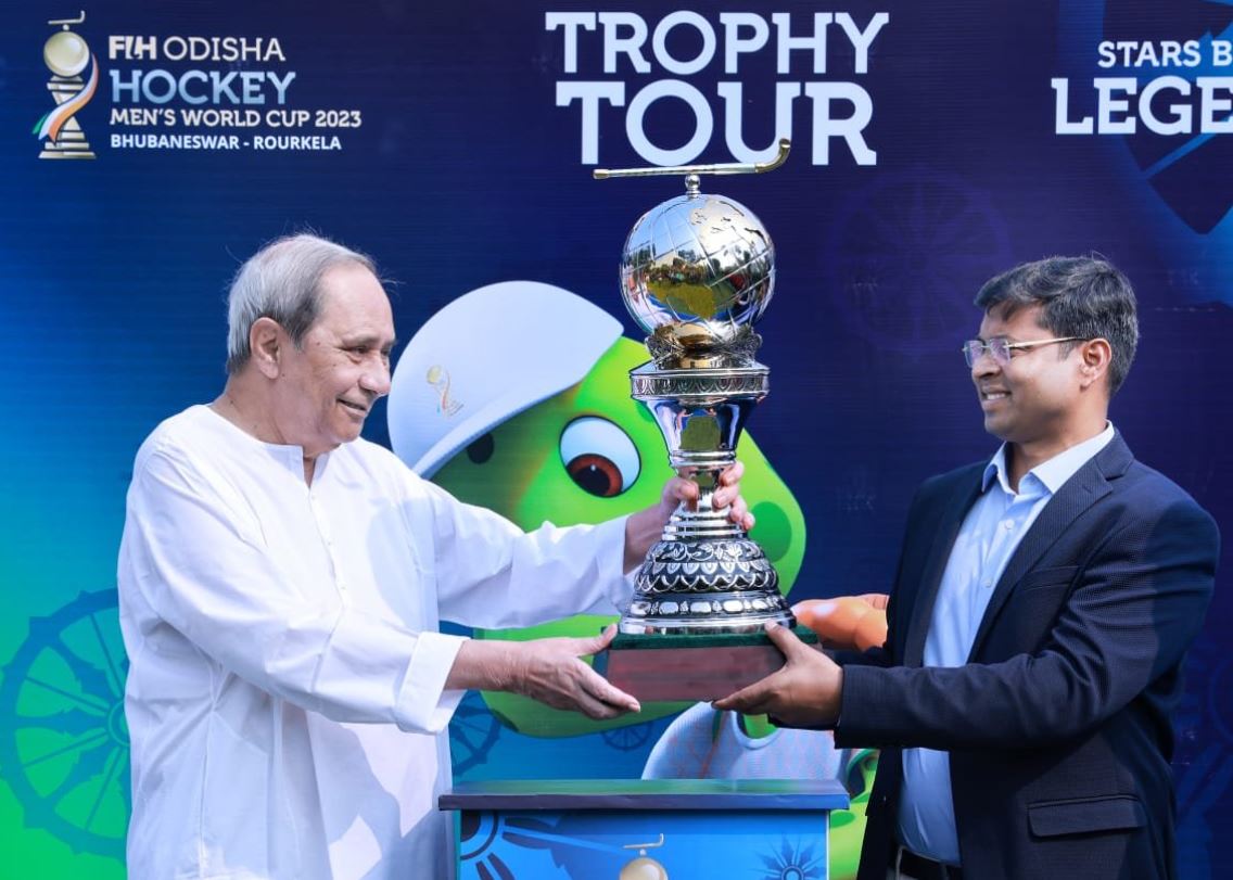 Hockey World Cup 2023 Trophy Tour Hand Over