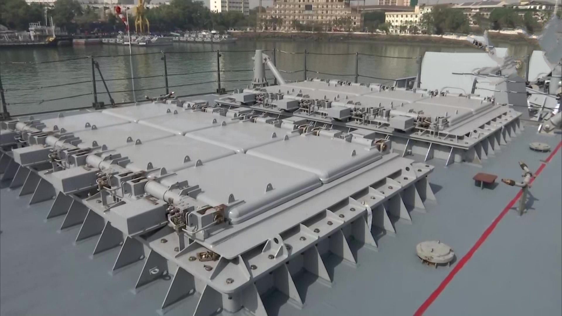 Stealth guided missile destroyer Mormugao