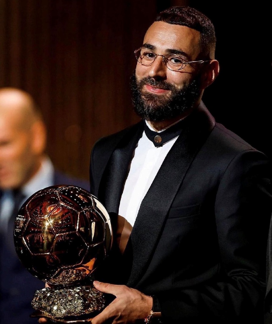 Karim Benzema won the Ballon d'Or 2022 award