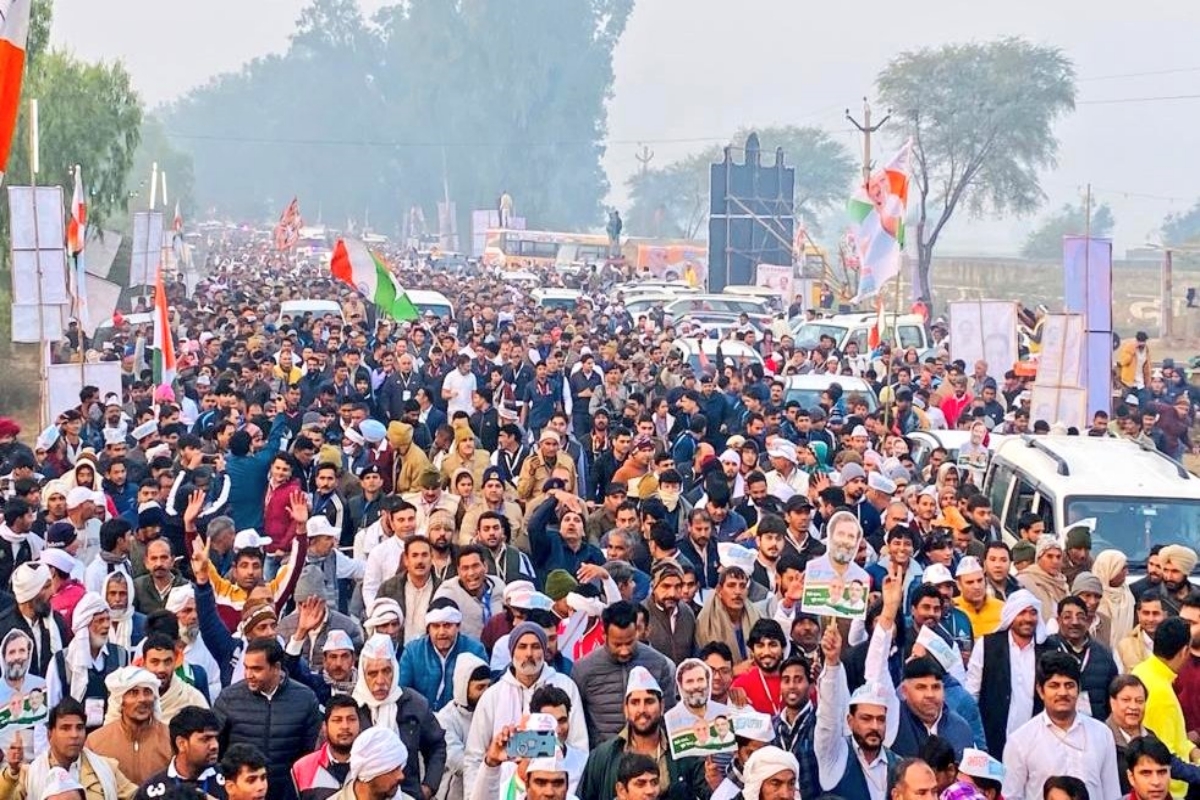 rahul gandhi bharat jodo yatra in haryana bharat jodo yatra live updates