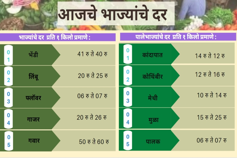 vegetables prices today