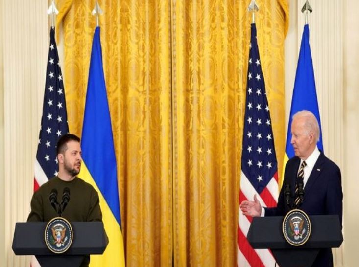 Zelenskyy Biden joint press conference