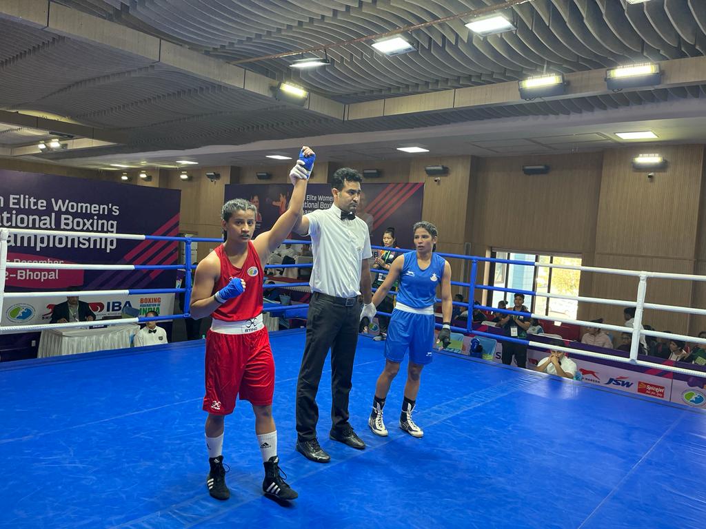 Bhopal National Women Boxing