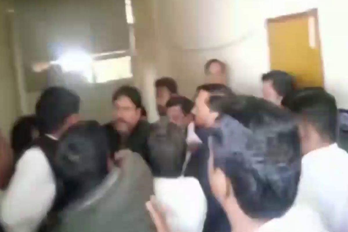 Fight between Panipat district councilors