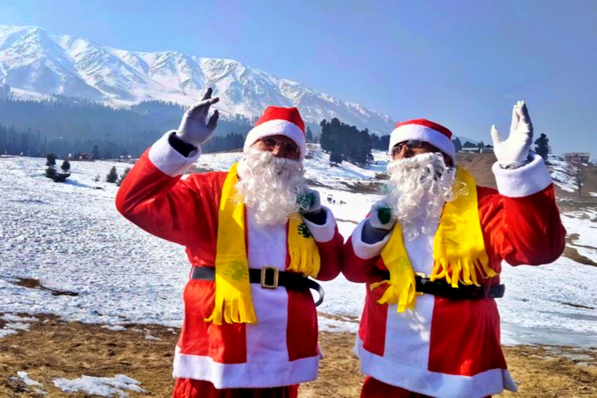 Christmas celebration in Kashmir