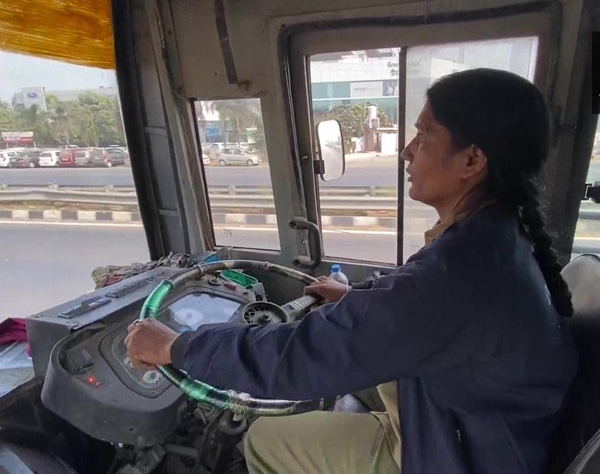 First Women Driver in UP