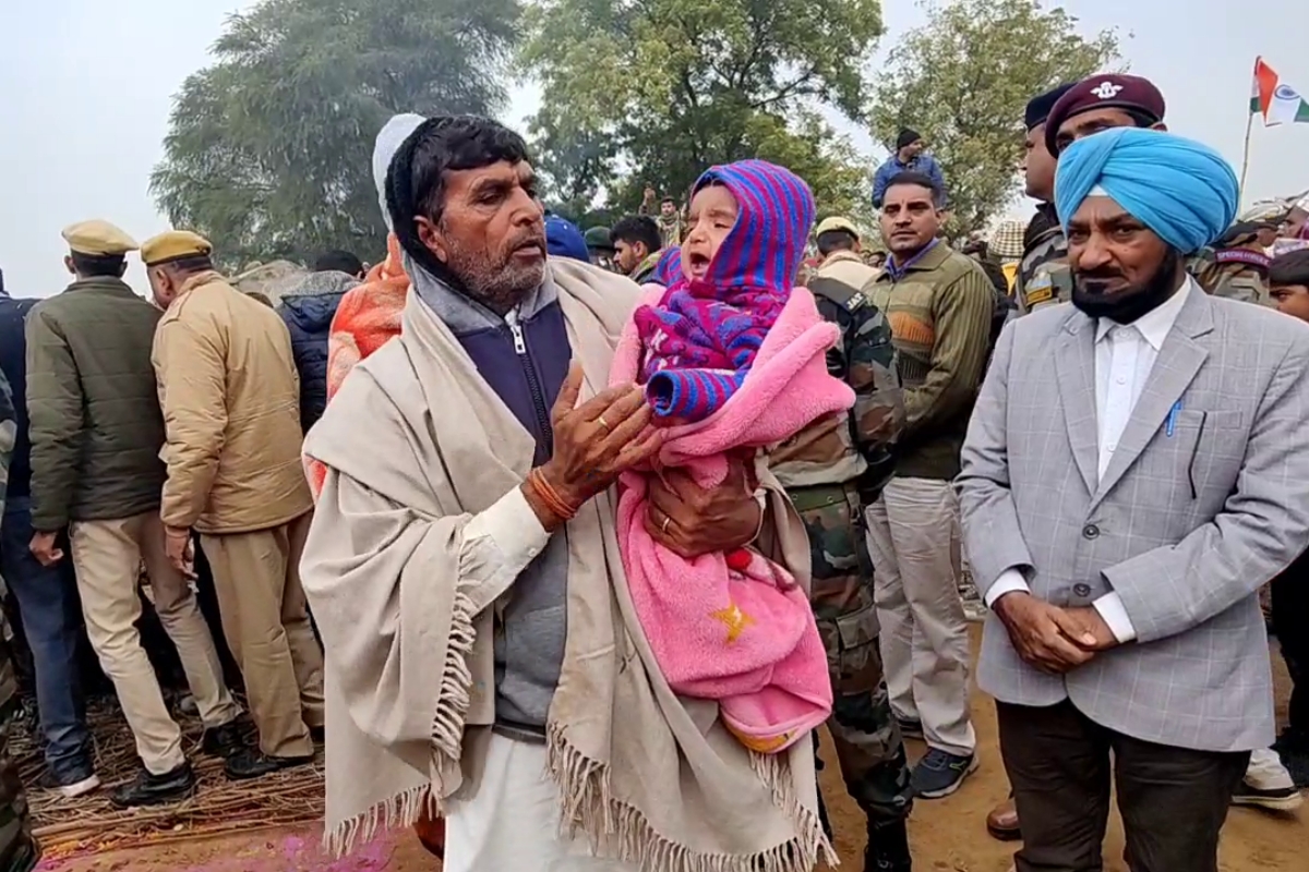 martyr vikas funeral in fatehabad