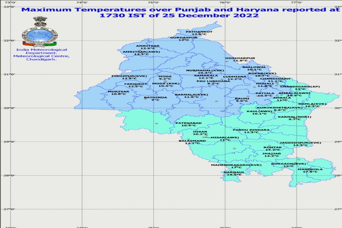 Dense fog in Chandigarh Punjab and Haryana