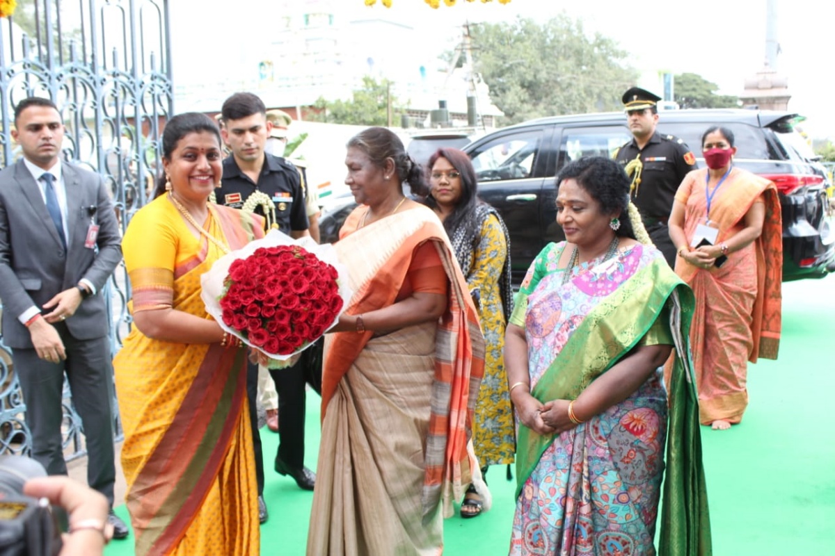 PRESIDENT MURMU AT SRISAILAM