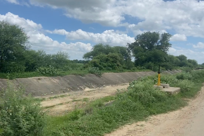 Kanera udvahan irrigation project start again