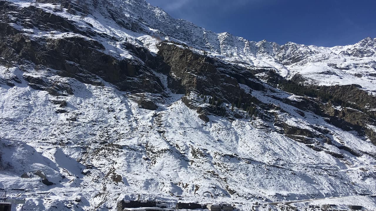 Snowfall At Atal Tunnel Rohtang