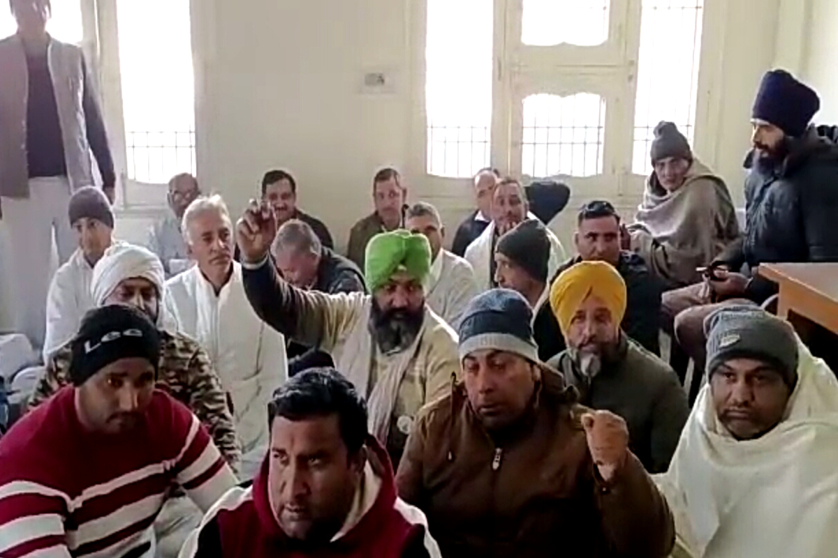 Farmers protest in Karnal