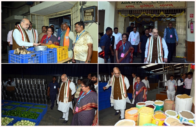 amit-shah-visited-the-zero-waste-kitchen-run-by-adhamya-chetana-organization