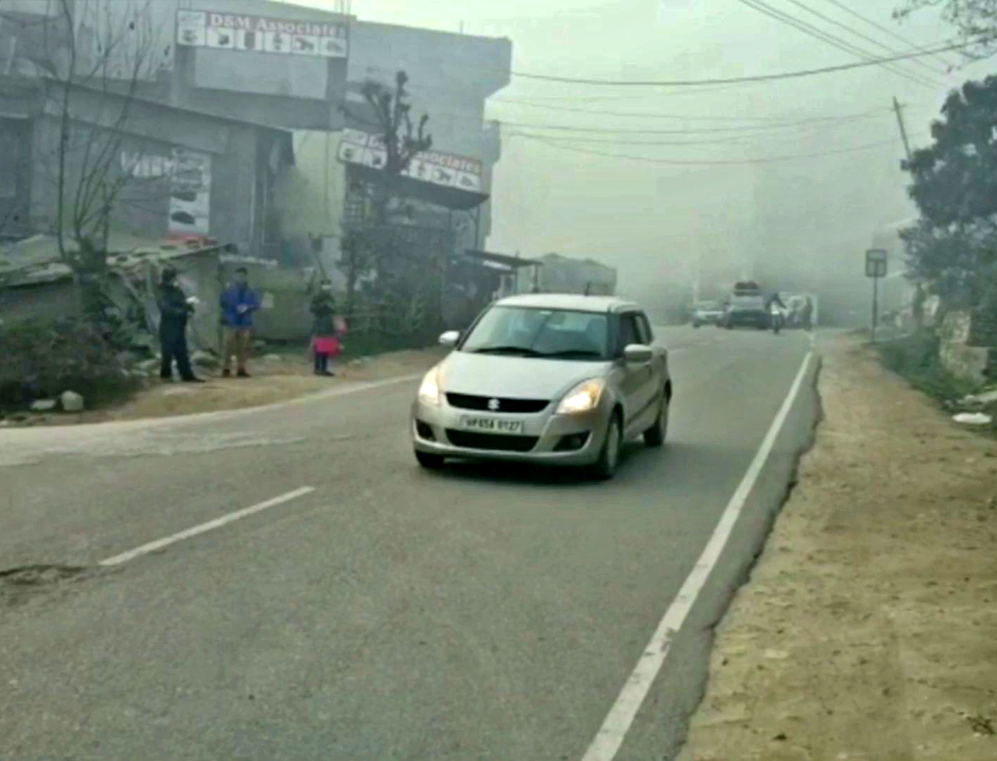 Plain area of Himachal facing fog Problem.