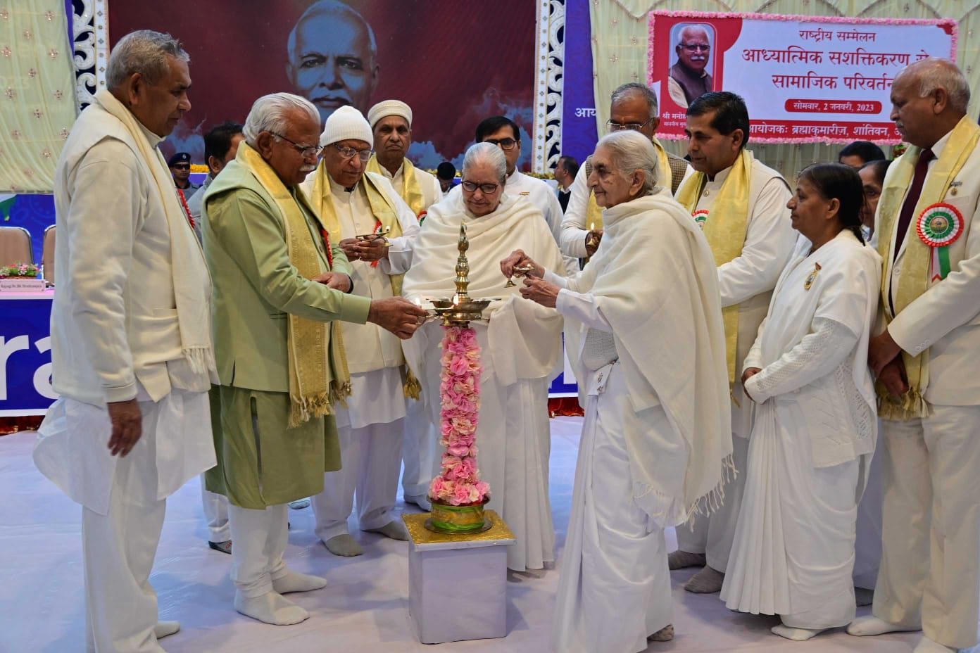 Haryana CM in Rajasthan