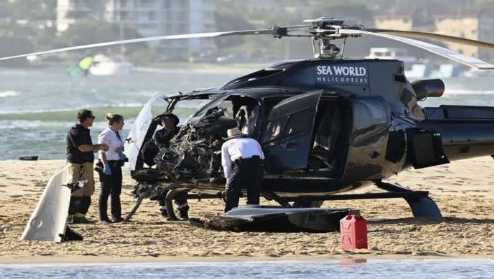 Helicopter Crash near Australian tourist hotspot several died and injured