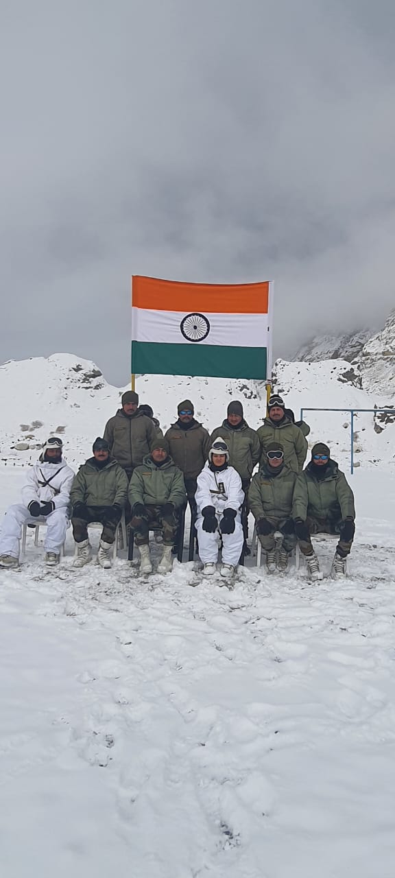 captain shiva with colleagues