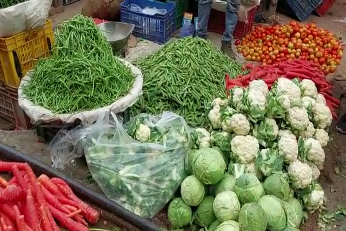 Common people happy with the rate of vegetables