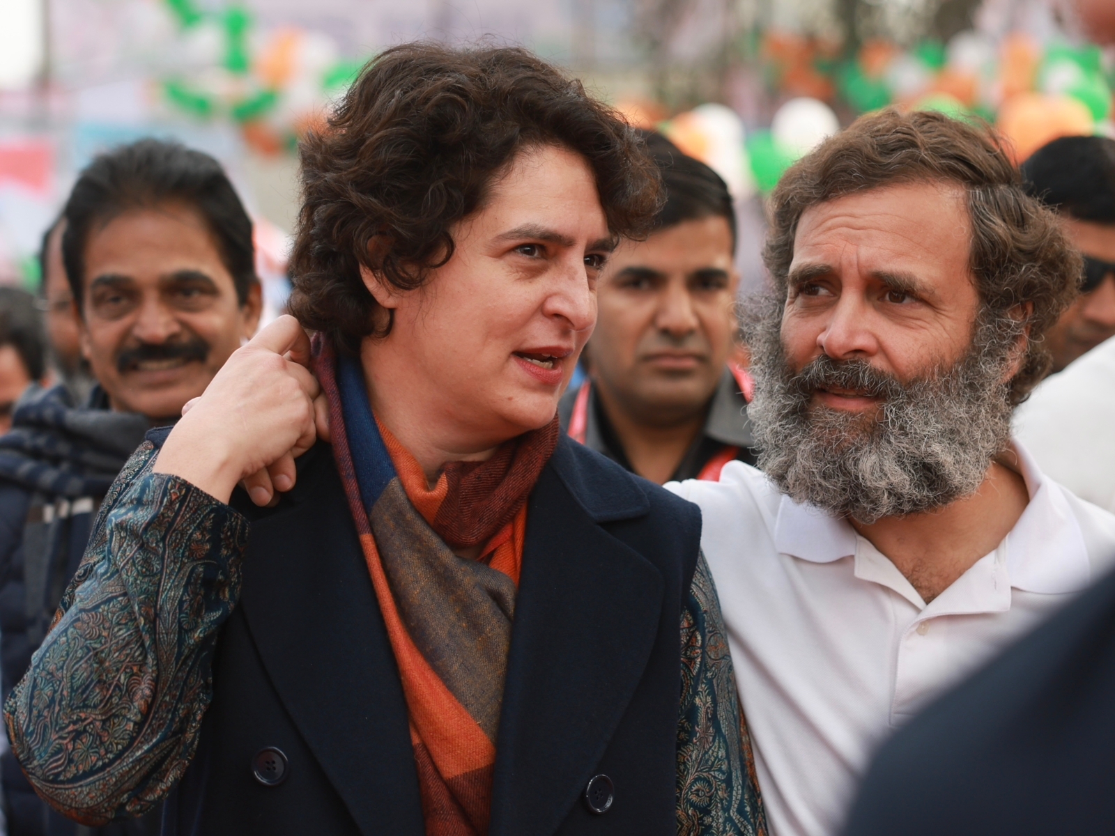 राहुल की भारत जोड़ो यात्रा.