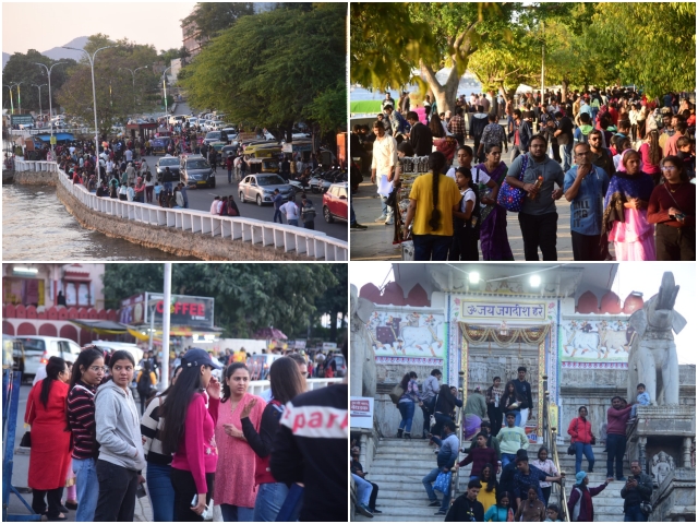 Tourists Came to Udaipur in December 2022