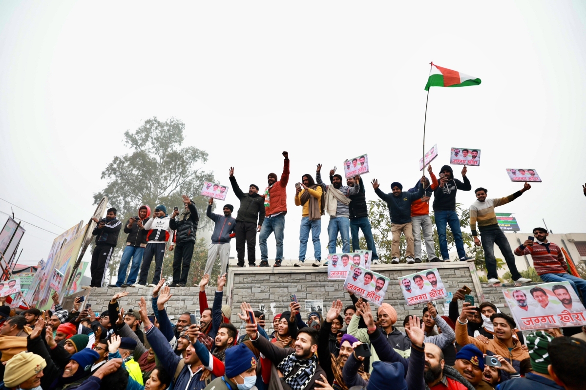 Rahul Gandhi Bharat jodo yatra in haryana