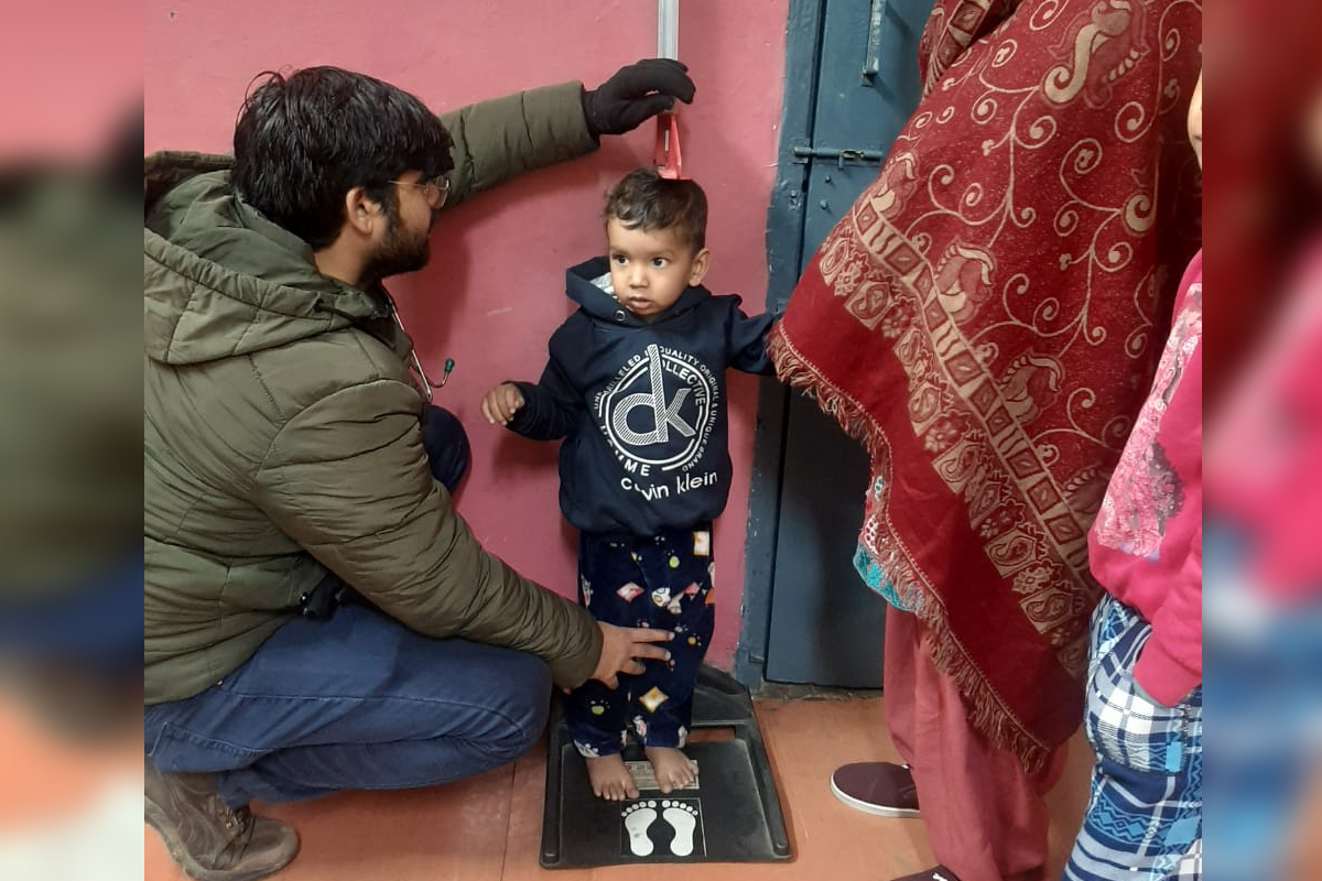 malnourished children in Chandigarh