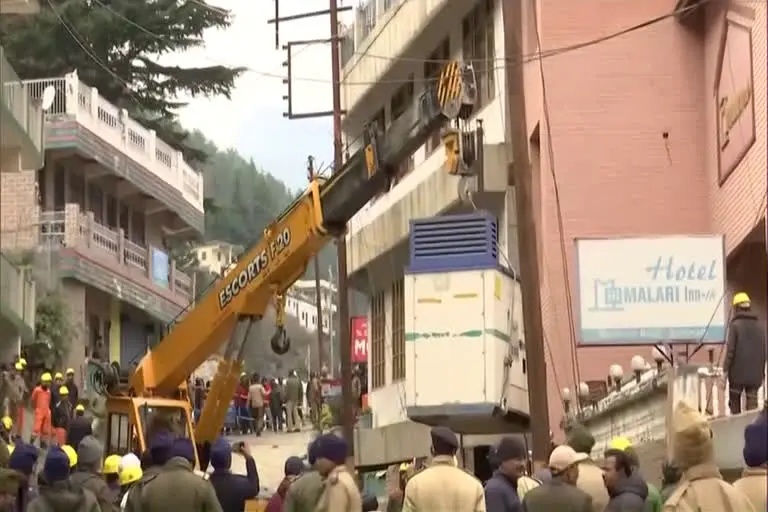 Joshimath Hotel Demolition