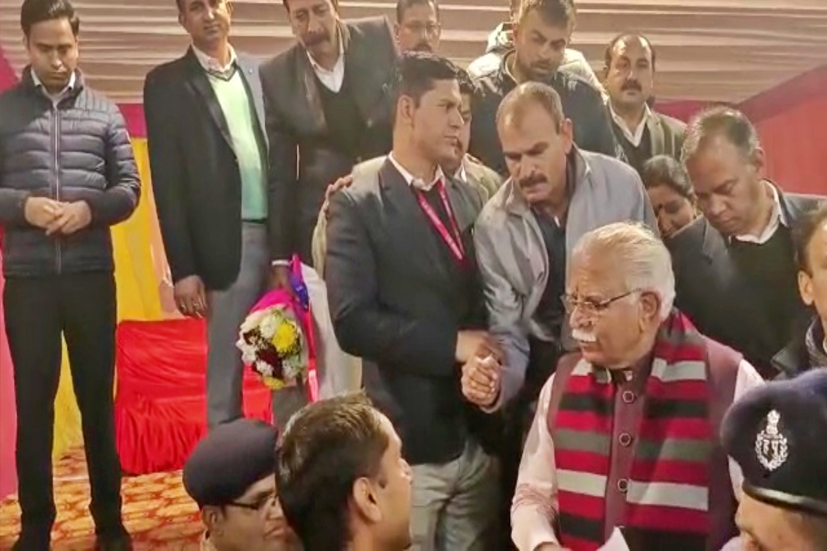 cm manohar lal visit karnal