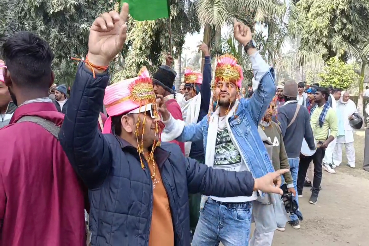 unemployed procession in rohtak