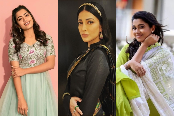 how tollywood heroines celebrate sankranti festival