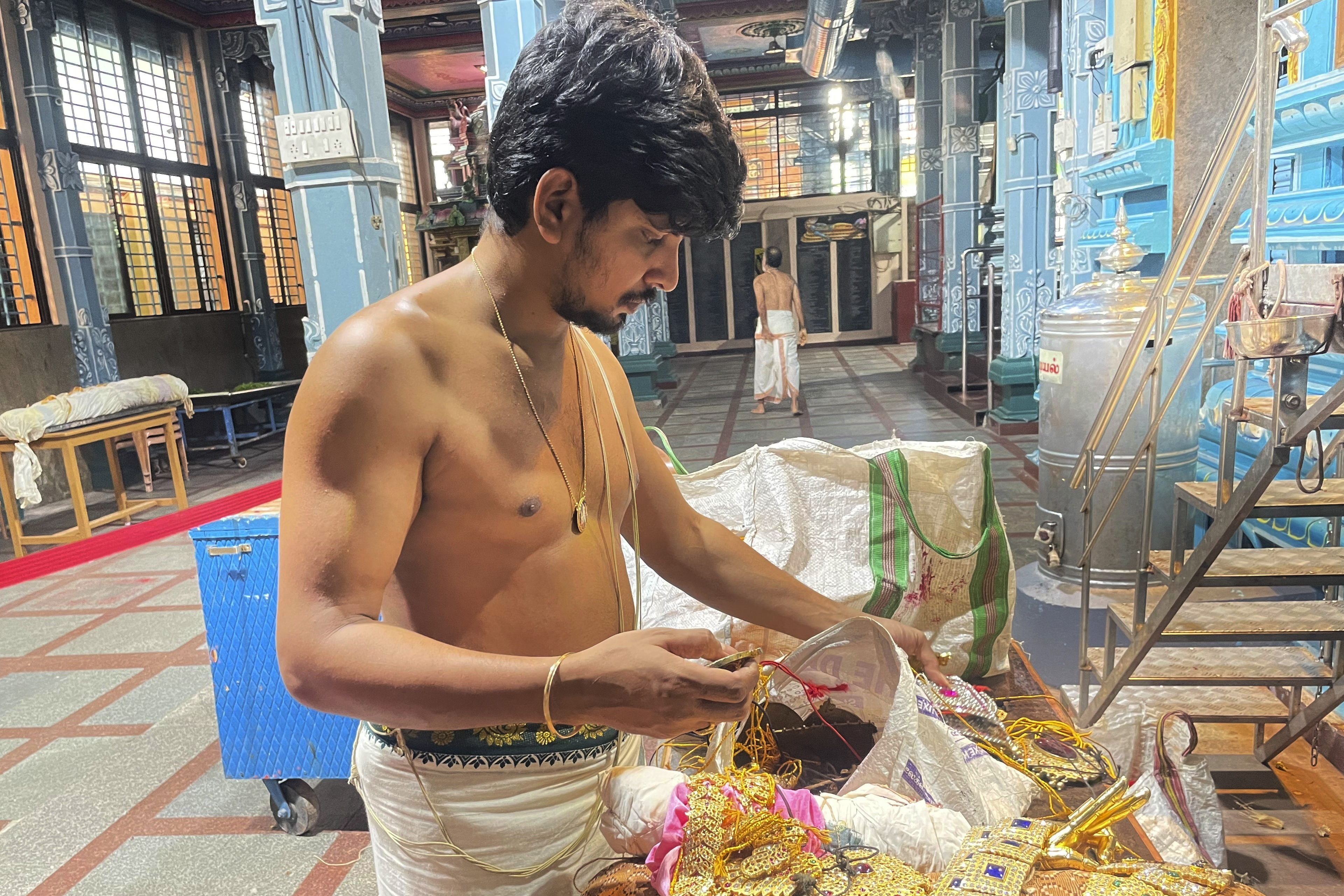 software engineer Hindu temple artist