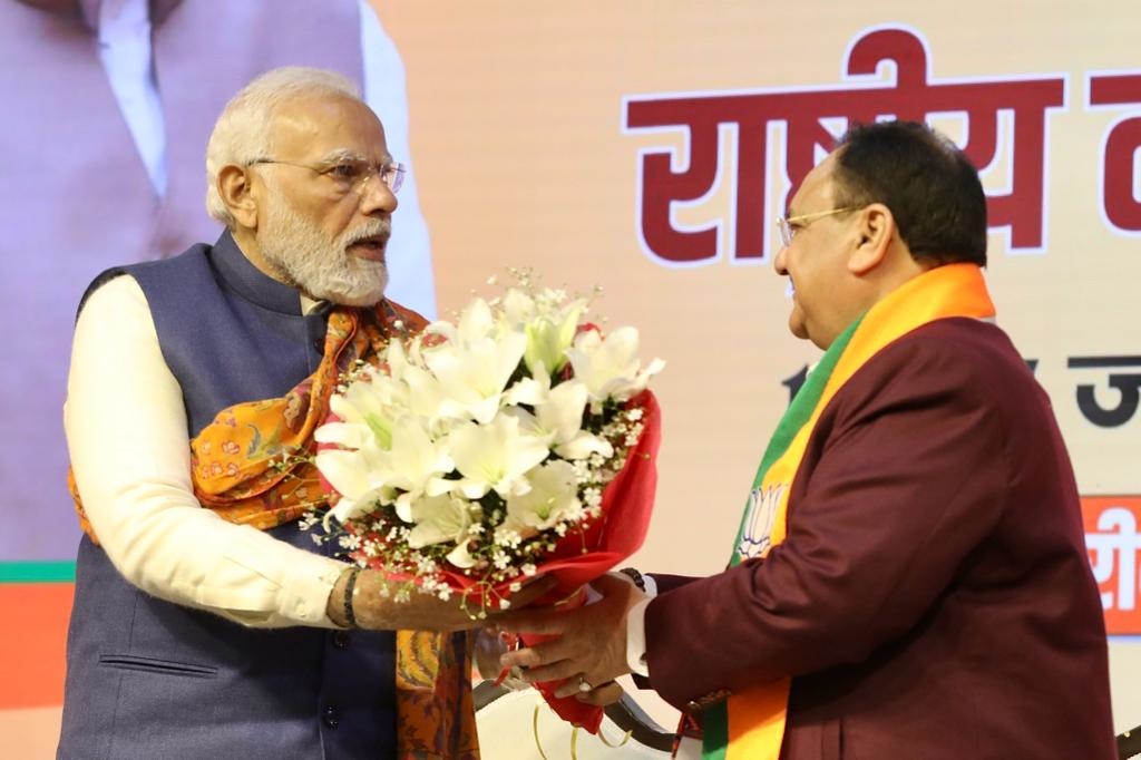 bjp-national-executive-unanimously-decided-to-extend-party-president-j-p-nadda