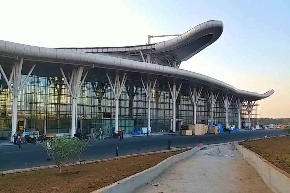 Sogane Airport at Shimoga is under construction