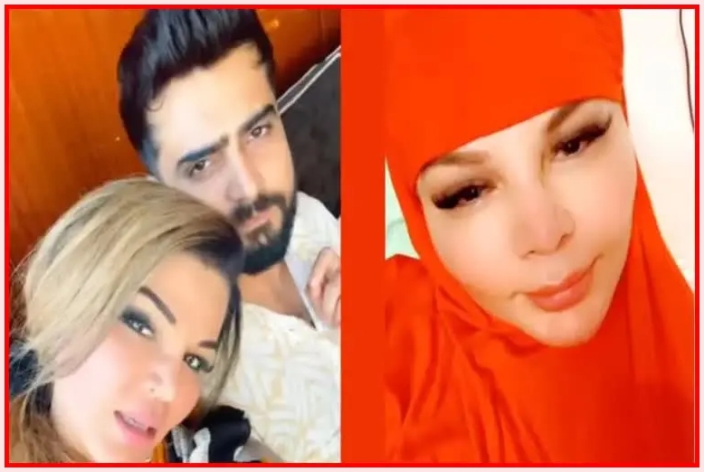 Rakhi Sawant with adil khan