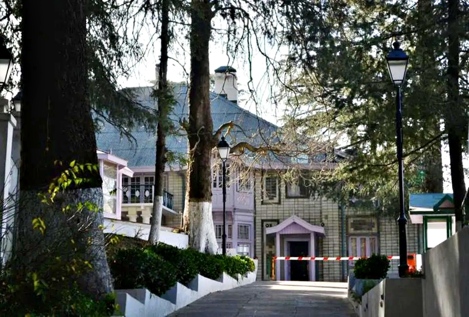 Himachal CM residence Oakover in Shimla.