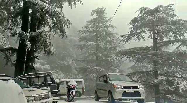 Snowfall in Shimla