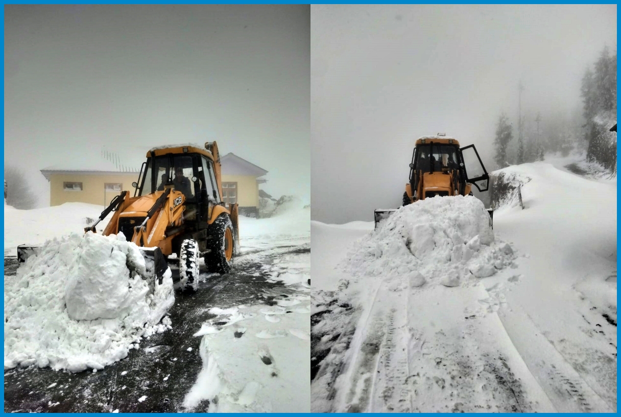 Snowfall in Seraj Valley