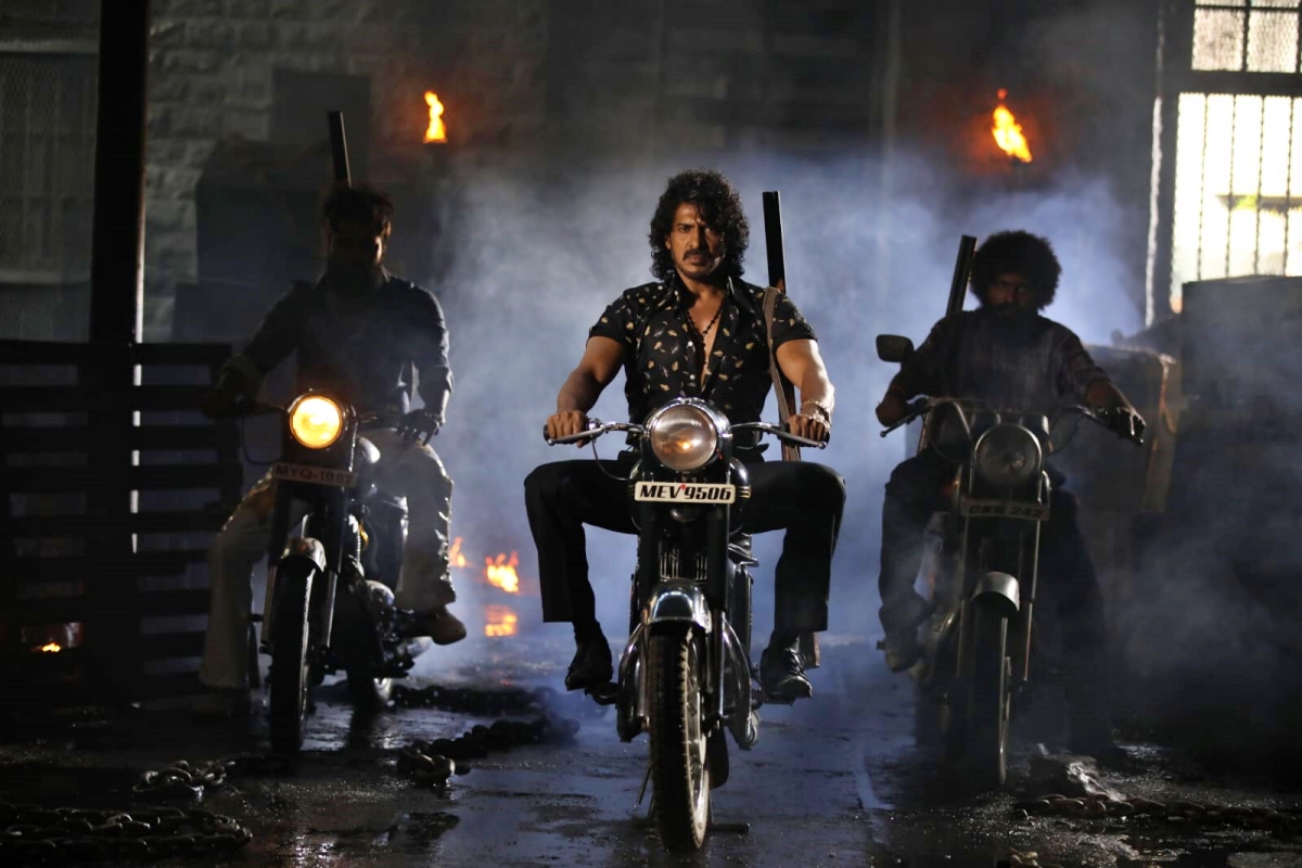 Upendra's look in the movie Kabja