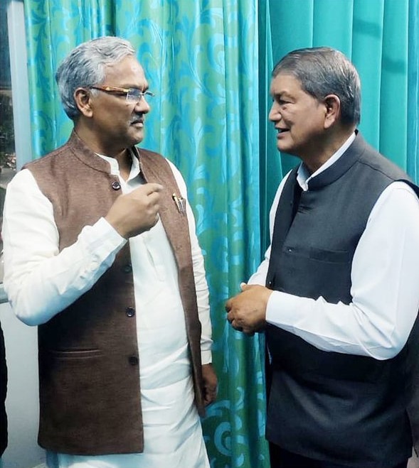 Harish Rawat met TSR