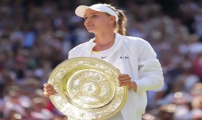 Elena Rybakina won her first Grand Slam title