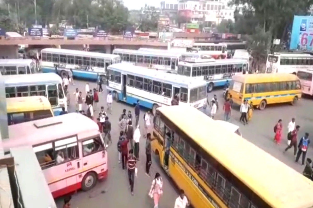 Buses Shortage in Haryana Roadways