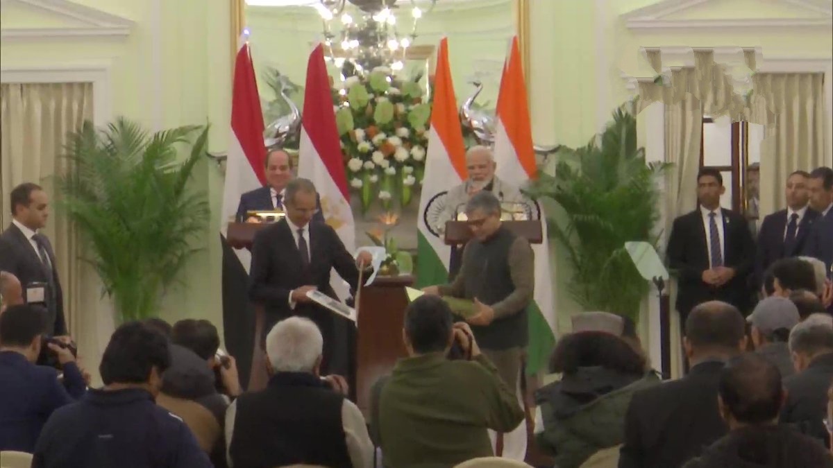 Bilateral agreements between India and Egypt