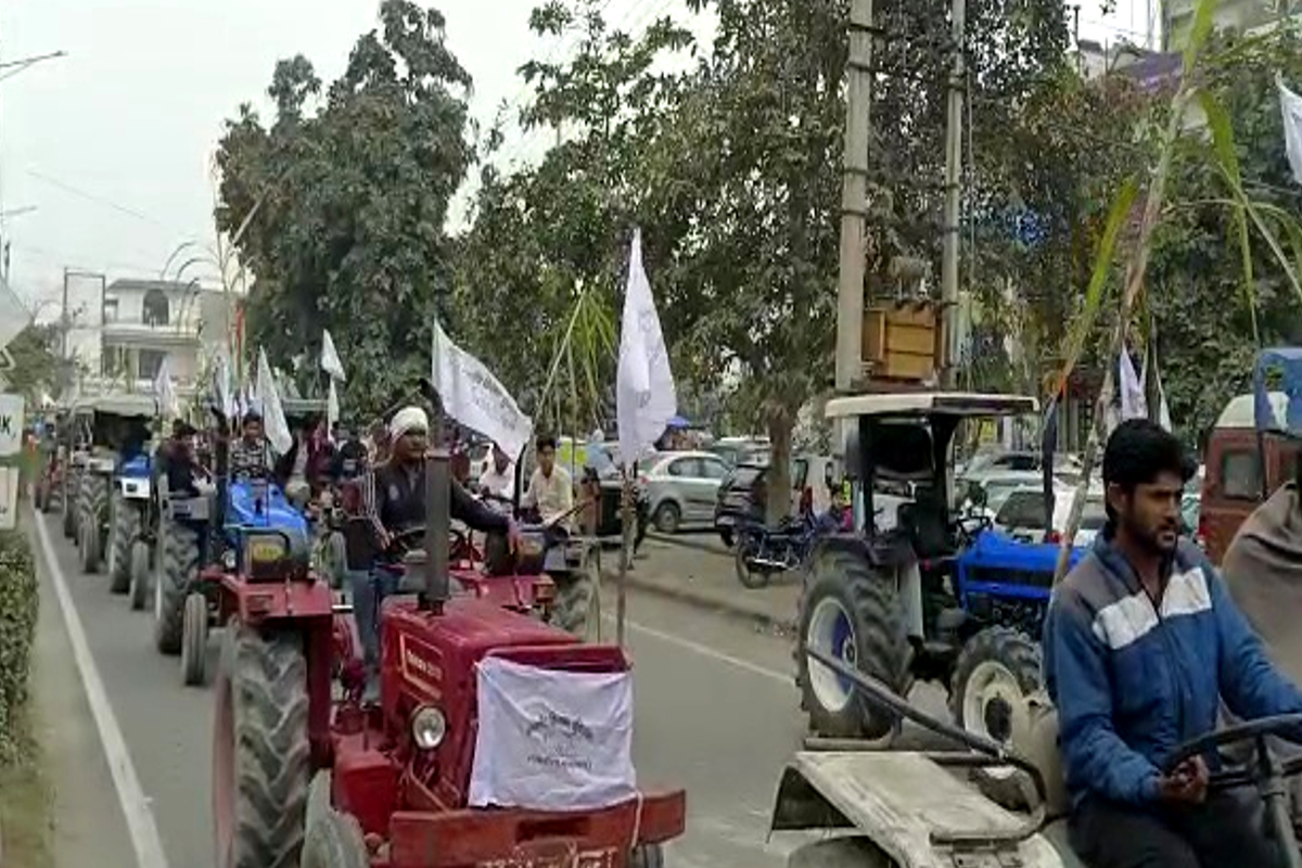 Farmers protest in haryana sugarcane rate in haryana Home Minister Amit Shah in Haryana