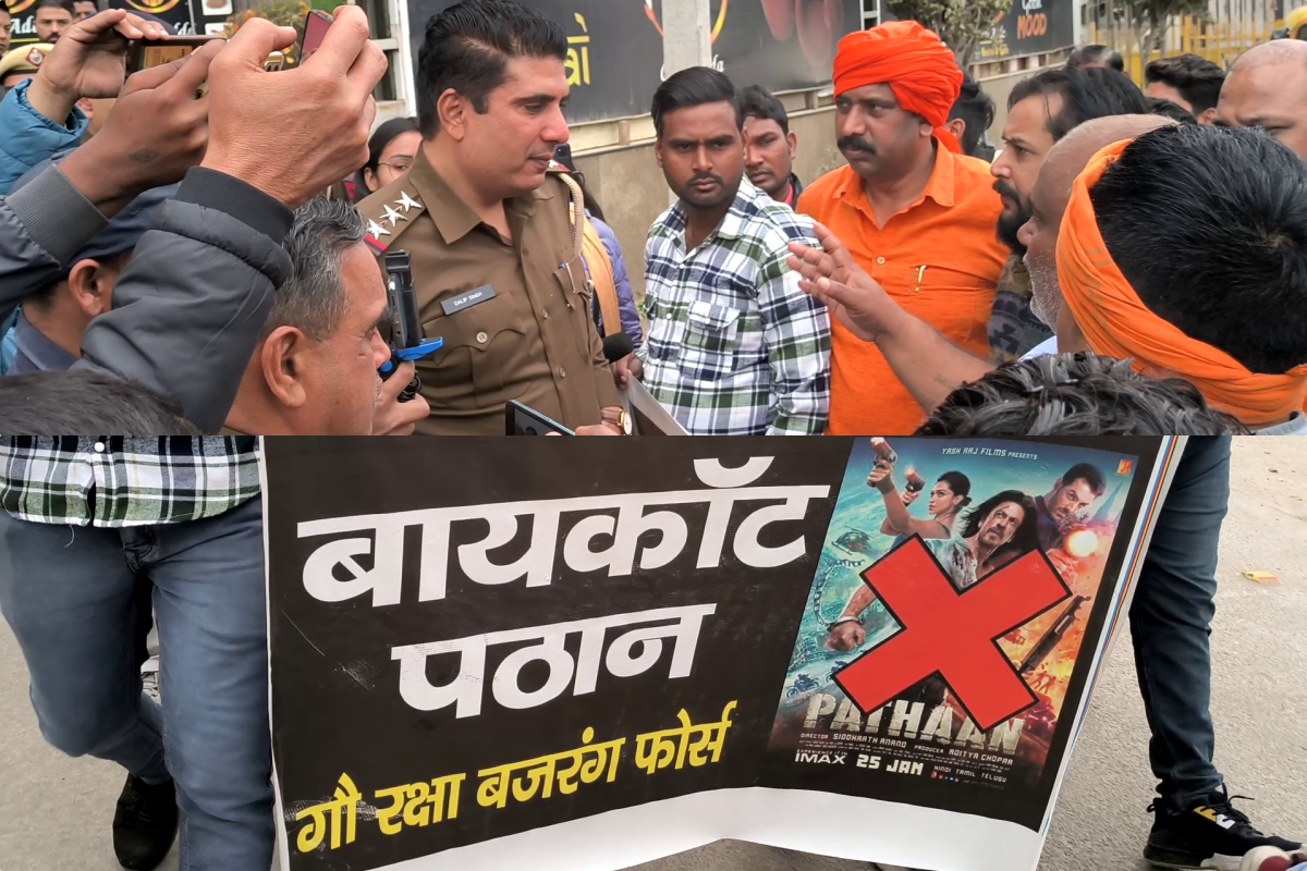 Hindu organizations protest against pathan movie
