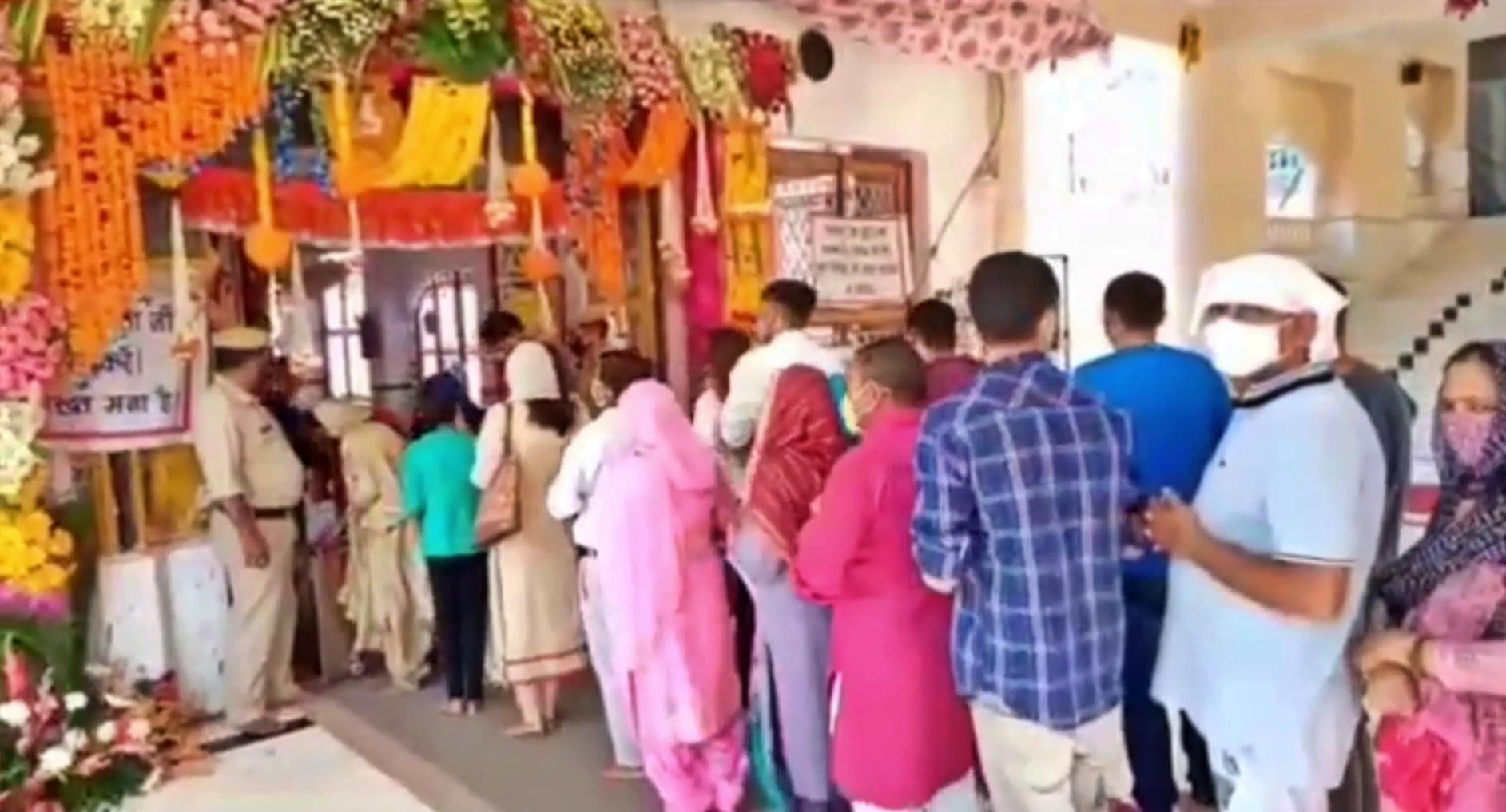 Shakti Peeth Chamunda Devi Temple in Dharamshala.