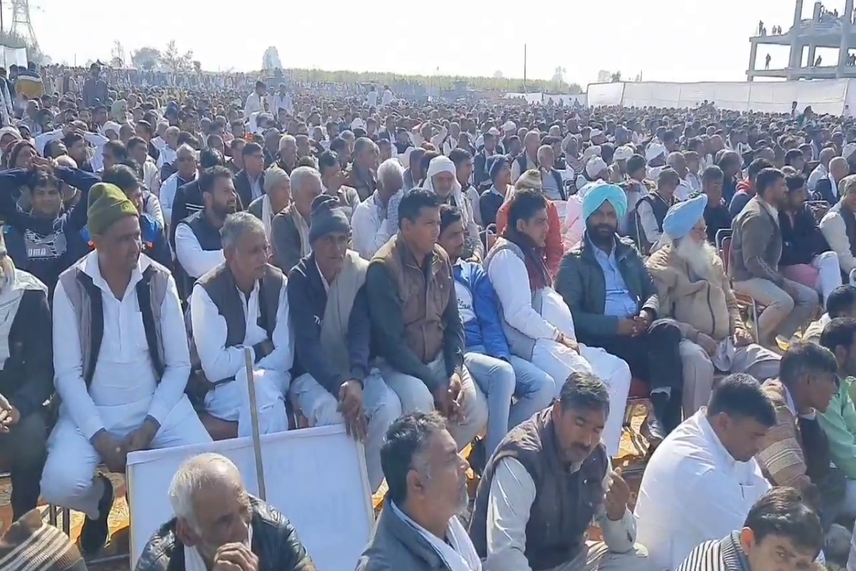 sarpanch rally in rohtak