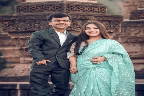 ఈ మరుగుజ్జుల పెళ్లి అదుర్స్..​! వివాహ వీడియో సోషల్ మీడియాలో వైరల్.., social- media-favorites-jodhpur-mini-couple-wedding-in-rajasthan