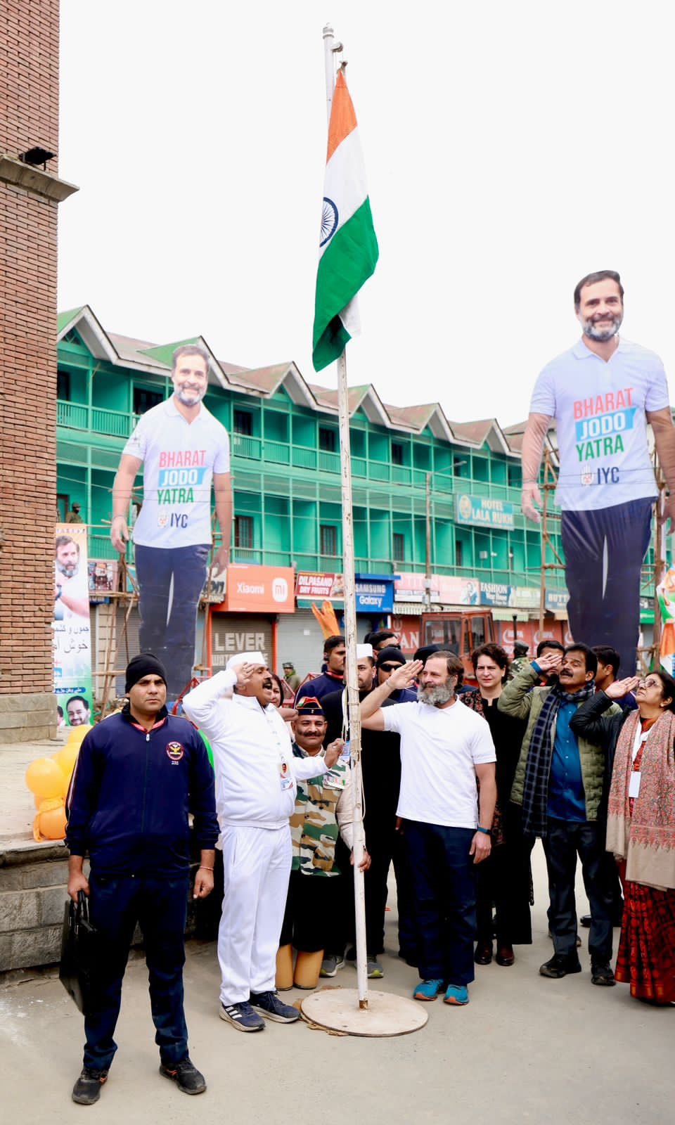 Rahul Gandhi  Bharat Jodo Yatra  Bharat Jodo Yatra valedictory ceremony  Rahul Gandhi Bharat Jodo Yatra  Srinagar  Bharat Jodo Yatra Srinagar  Congress Bharat Jodo Yatra  Bharat Jodo Yatra final programmes  ഭാരത് ജോഡോ യാത്ര  ഭാരത് ജോഡോ യാത്ര സമാപന സമ്മേളനം  രാഹുല്‍ഗാന്ധി  ഭാരത് ജോഡോ യാത്രയുടെ സമാപന സമ്മേളനം ഇന്ന്  കോണ്‍ഗ്രസ്  ഭാരത് ജോഡോ യാത്രയുടെ സമാപന പരിപാടി